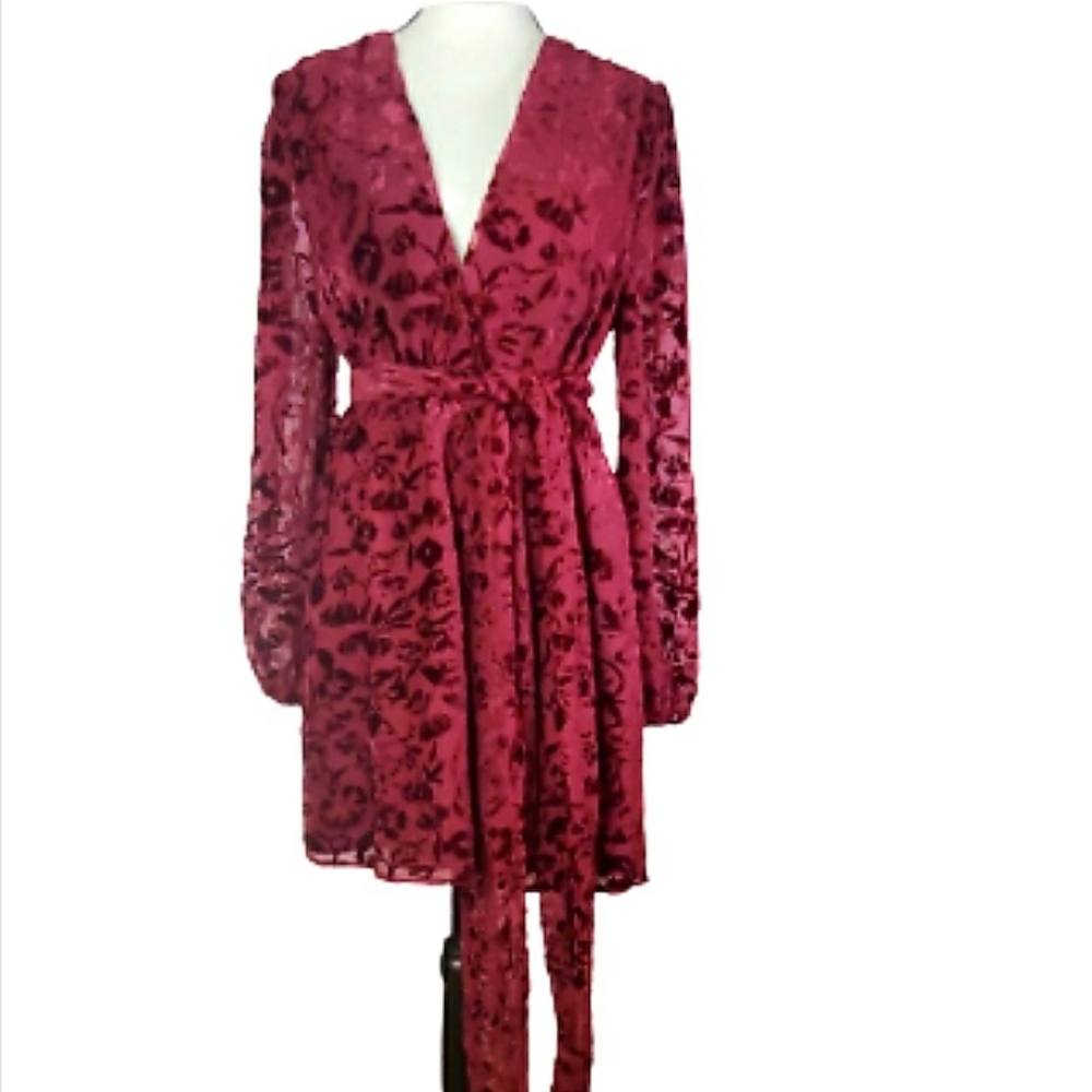 LOVERS + FRIENDS BETSY MINI FAUX WRAP DRESS NEW - Picture 5 of 13